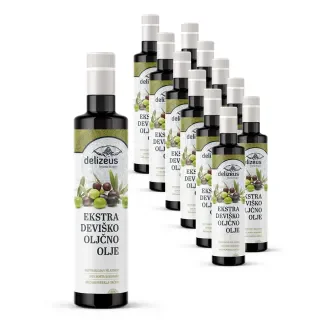 Olio extravergine di oliva 750 ml (11+1 gratis)