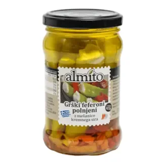 Peperoncini greci ripieni di formaggio