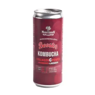 Kombucha Collagen C Power, gusto mirtillo rosso & lavanda, plo?.