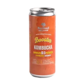 Kombucha Immun D3 Power arancia & curcuma, plo?.