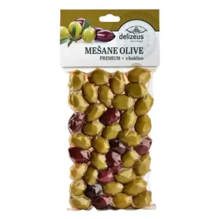 Olive miste in olio d'oliva