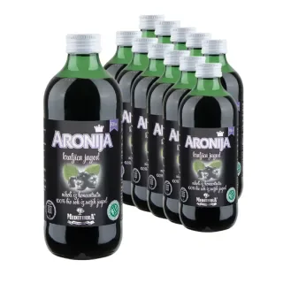 Succo di aronia 100% BIO* (11+1 gratis)
