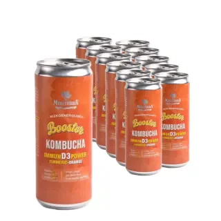Kombucha Immun D3 Power arancia & curcuma (11+1 gratis)