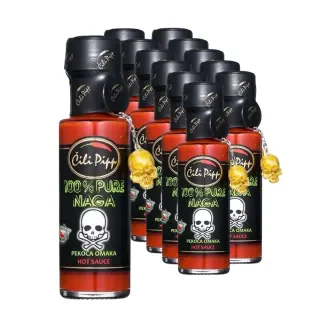 Pure Naga 100%, salsa piccante (11+1 gratis)