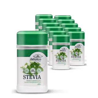 Dolcificante Stevia Delizeus 300 g (10 + 2 gratis)